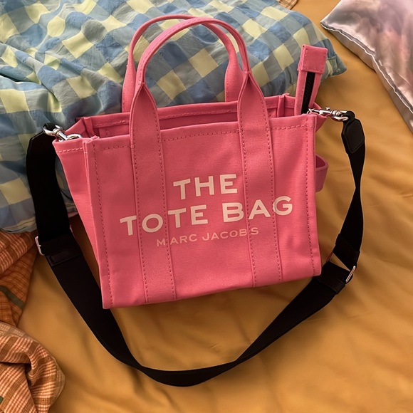 MARC JACOBS The Canvas Small Tote Bag - Candy Pink - Picture 5 of 9